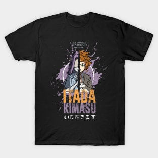 THE PROMISED NEVERLAND: ITADAKIMASU (GRUNGE STYLE) T-Shirt